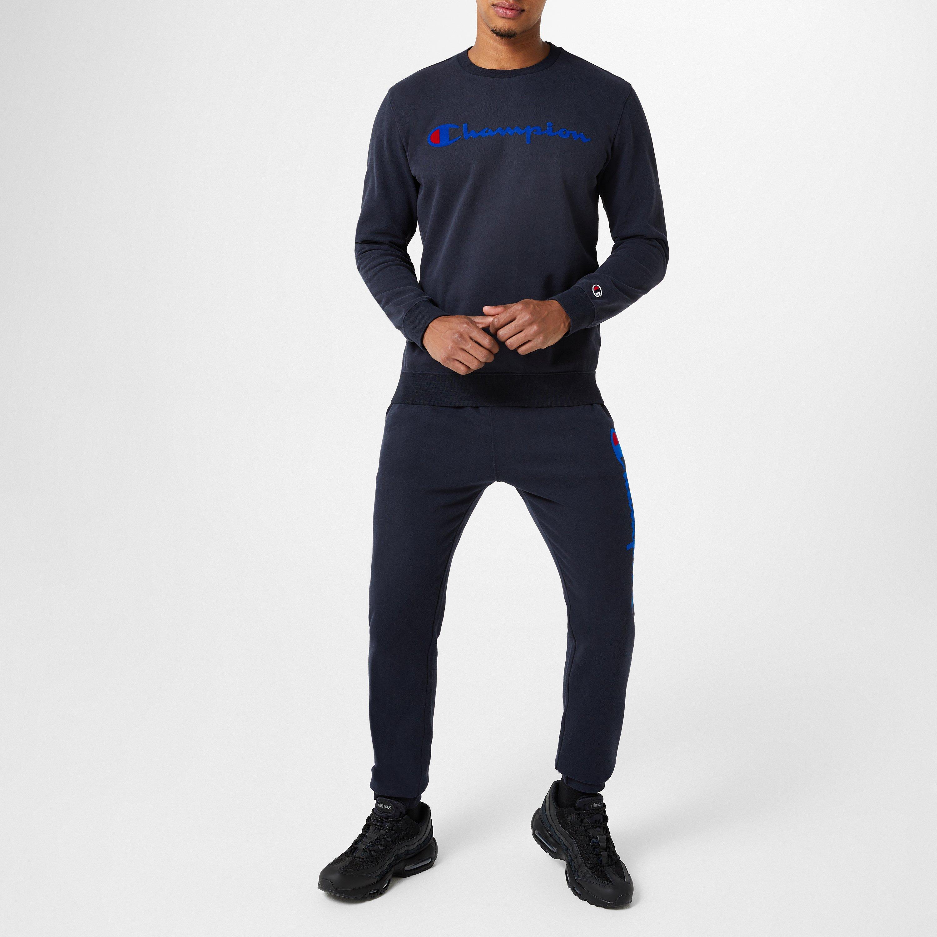Champion Champion Large Logo Cuffed Sweatpants