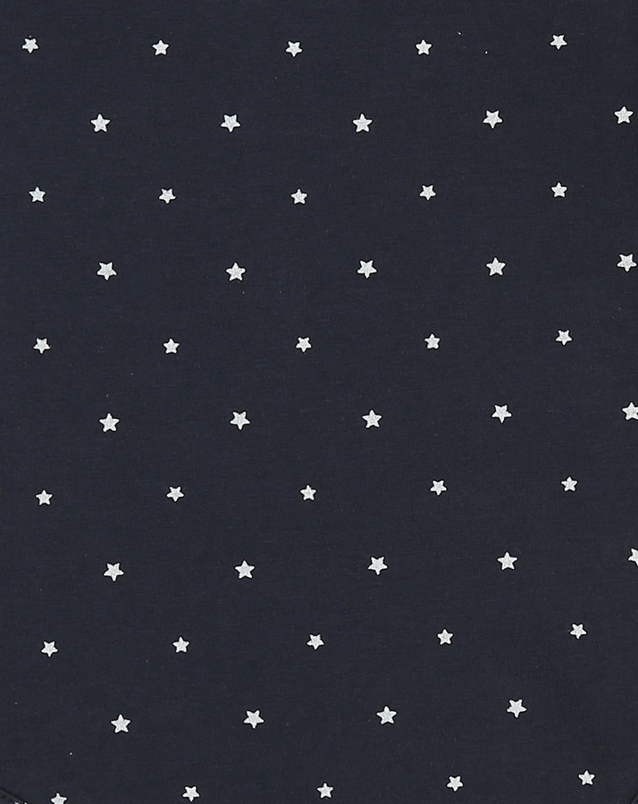 Kurzarm-Body GERONA – STARS in navy