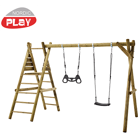 Nordic Play gyngestativ med platform