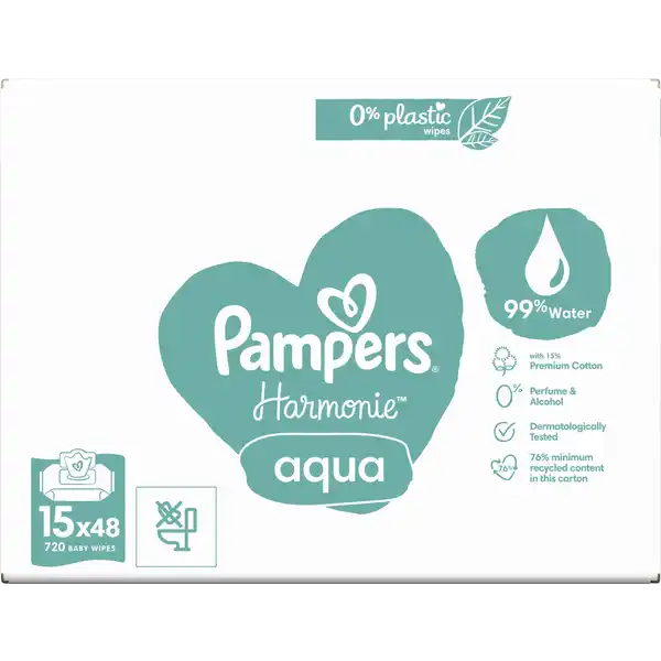Harmonie Feuchttücher Aqua