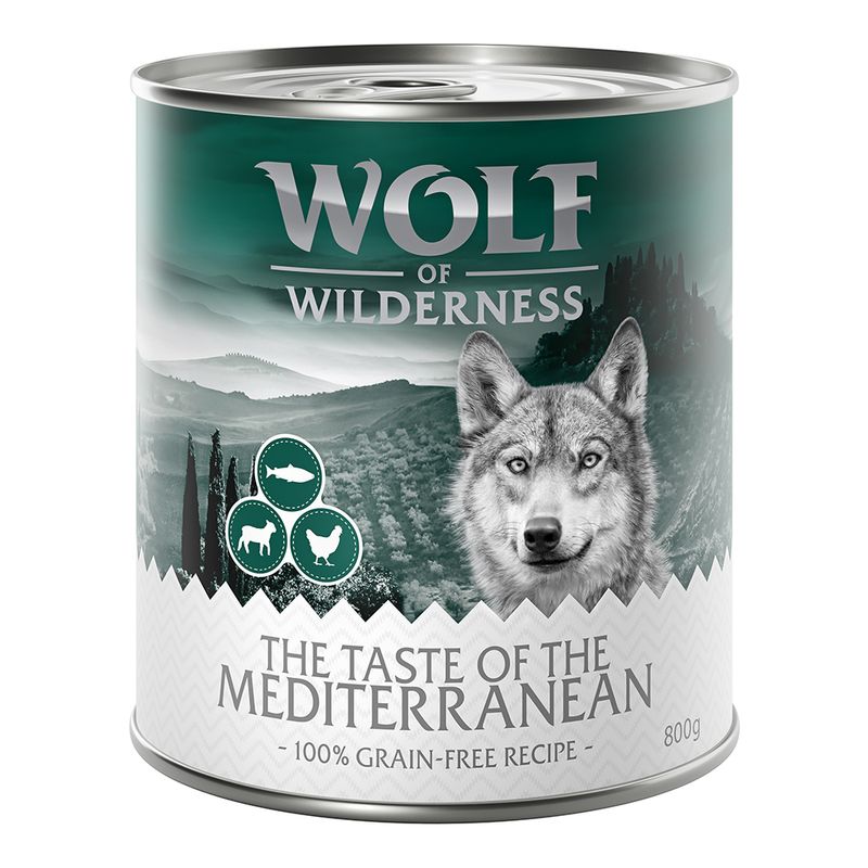 Wolf of Wilderness The Taste Of Adulte 6 x 800 g