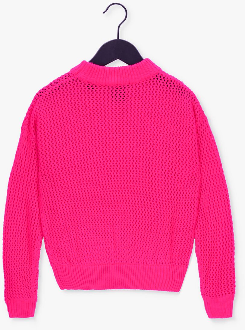 NIK & NIK roze nik & nik trui sonny neon pullover