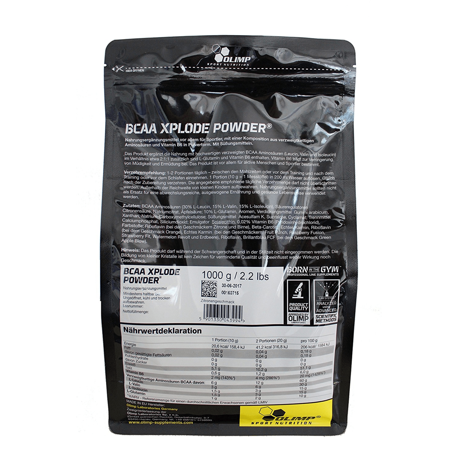 BCAA Xplode Powder (1000g)