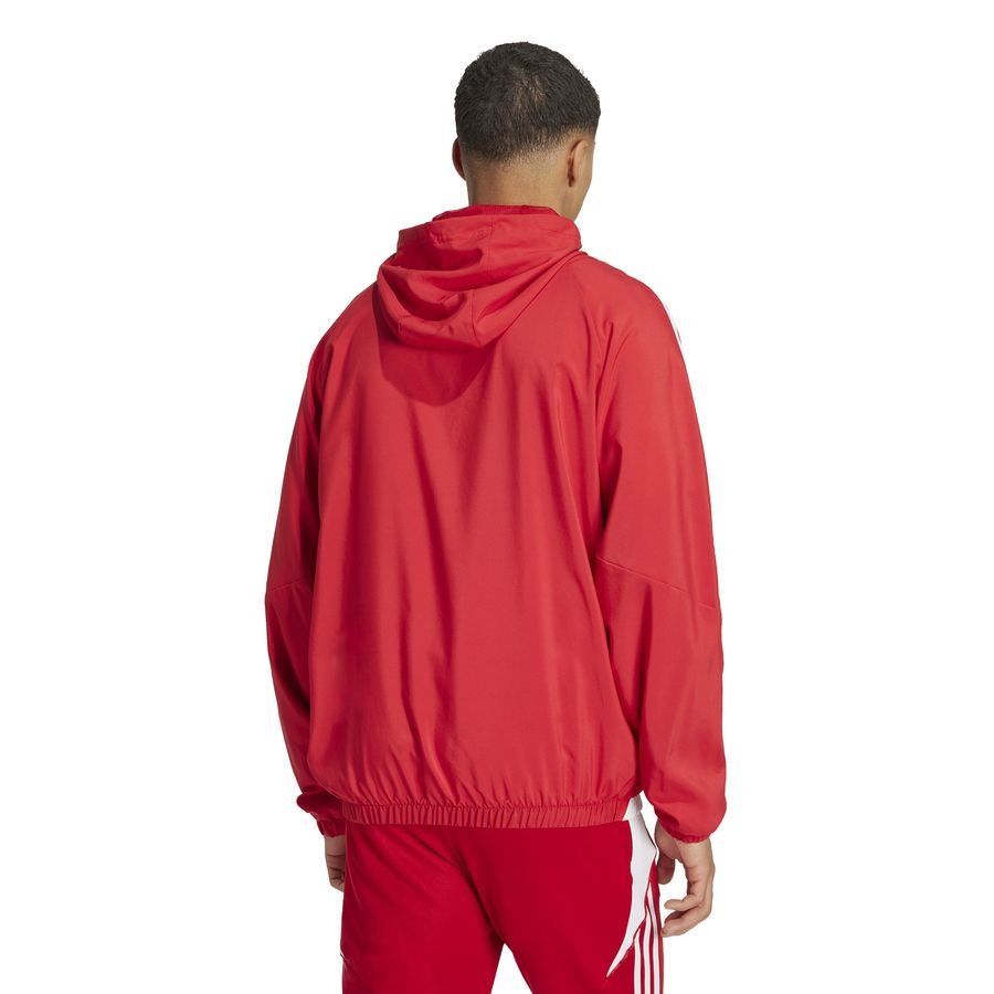 adidas Coupe-Vent Tiro 24 - Rouge/Blanc