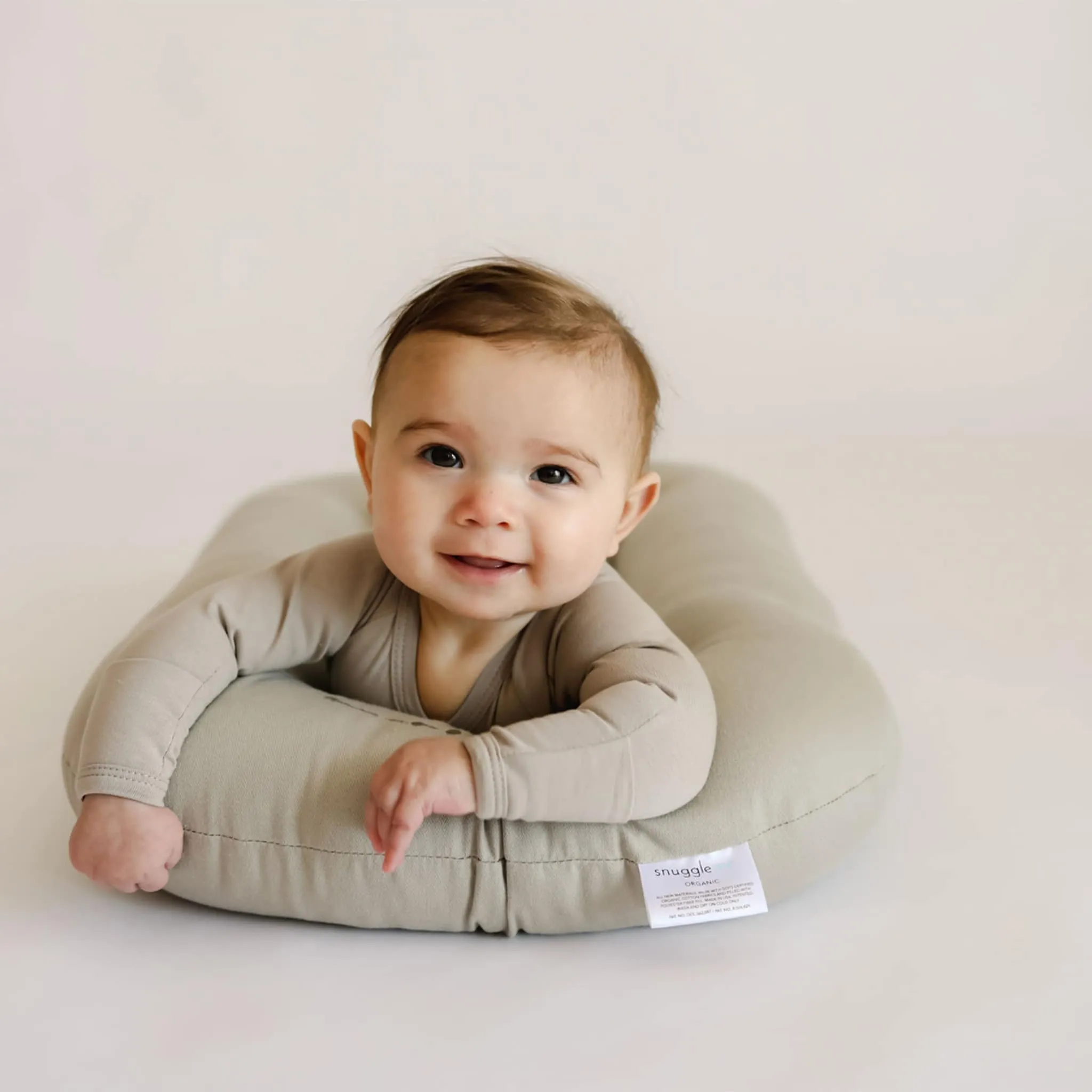 Snuggle me Coussin Organique Bare - Birch