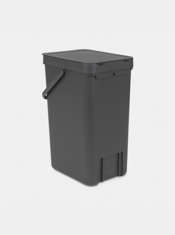 Sort & Go afvalemmer, 16 liter - Grey