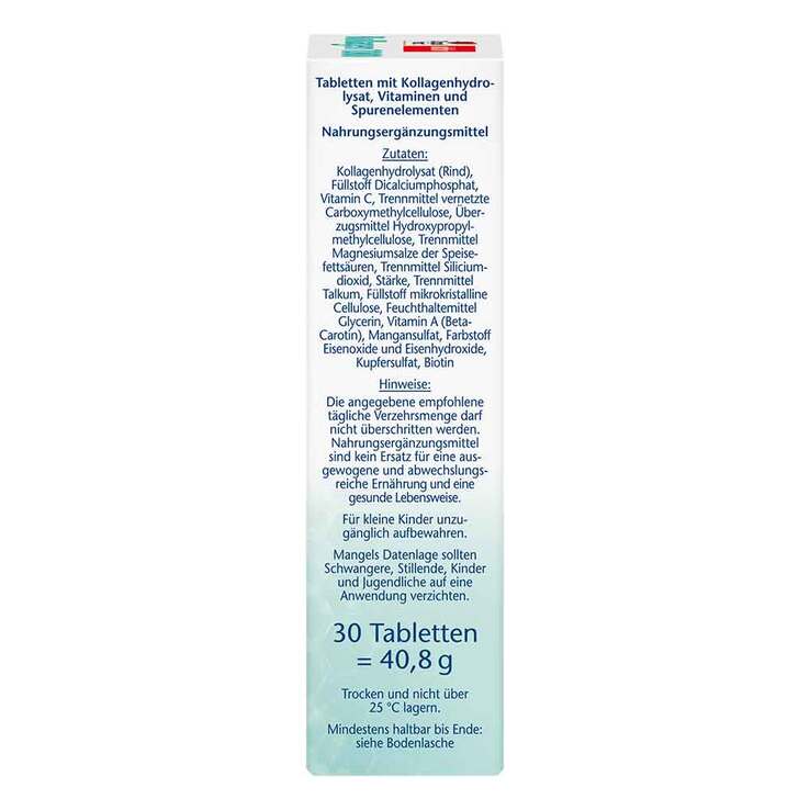 Doppelherz Kollagen 1000 Tabletten, 30 St