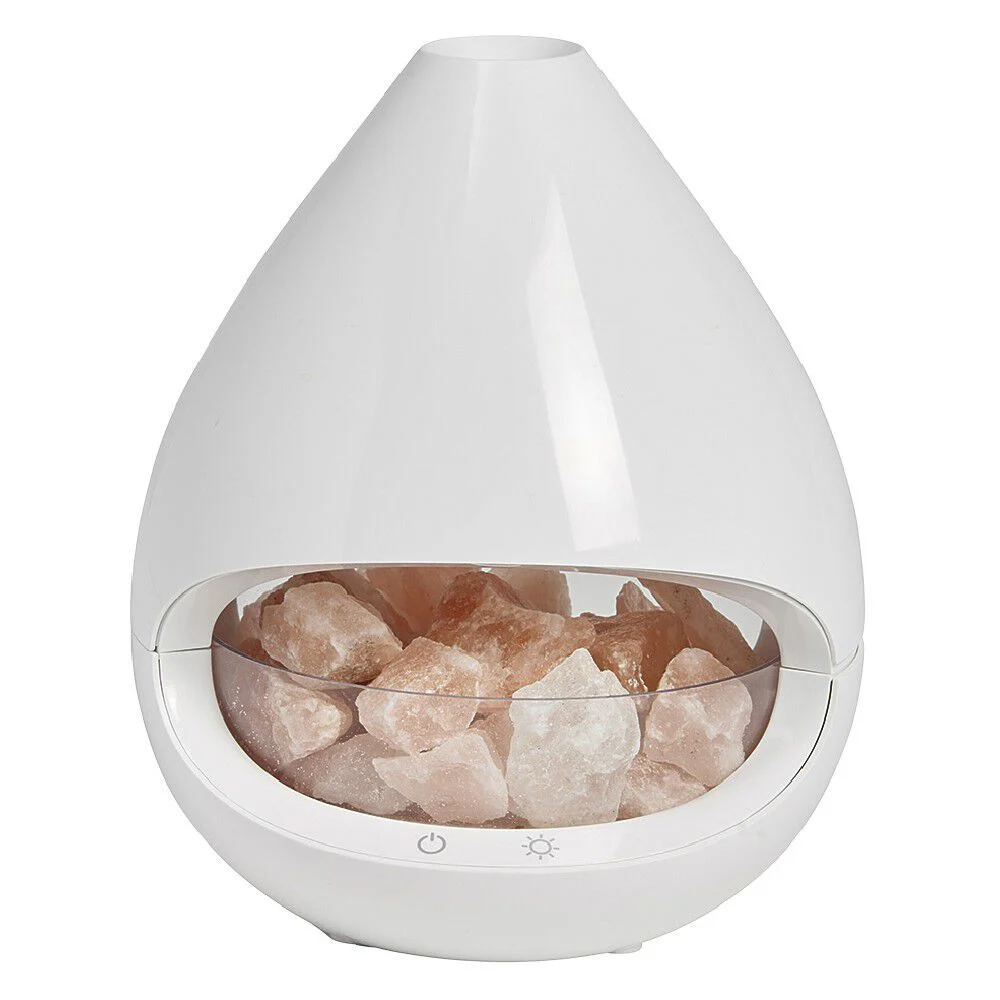 Lampe diffuseur d'huiles essentielles aux pierres de sel