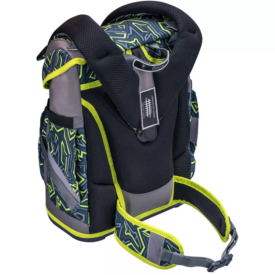 Belmil Schulranzen Premium Smarty Plus Set 5-teilig Iguana