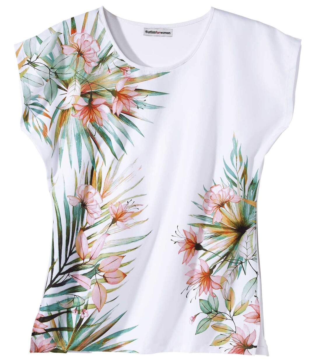 Tunique Bi-matière Esprit Tropical