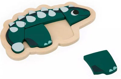 Janod 4 Progressiv Puslespill Dinosaurer 14 Brikker