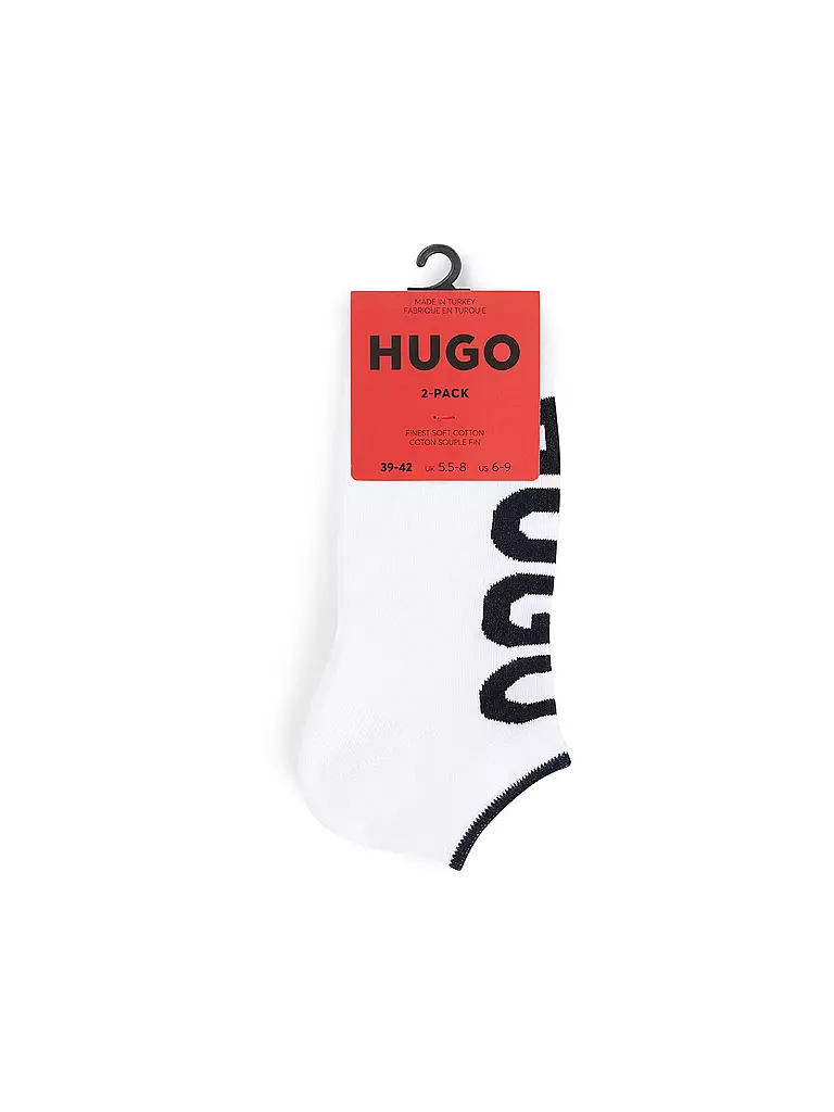 HUGO Socken 2er Pkg white  weiss