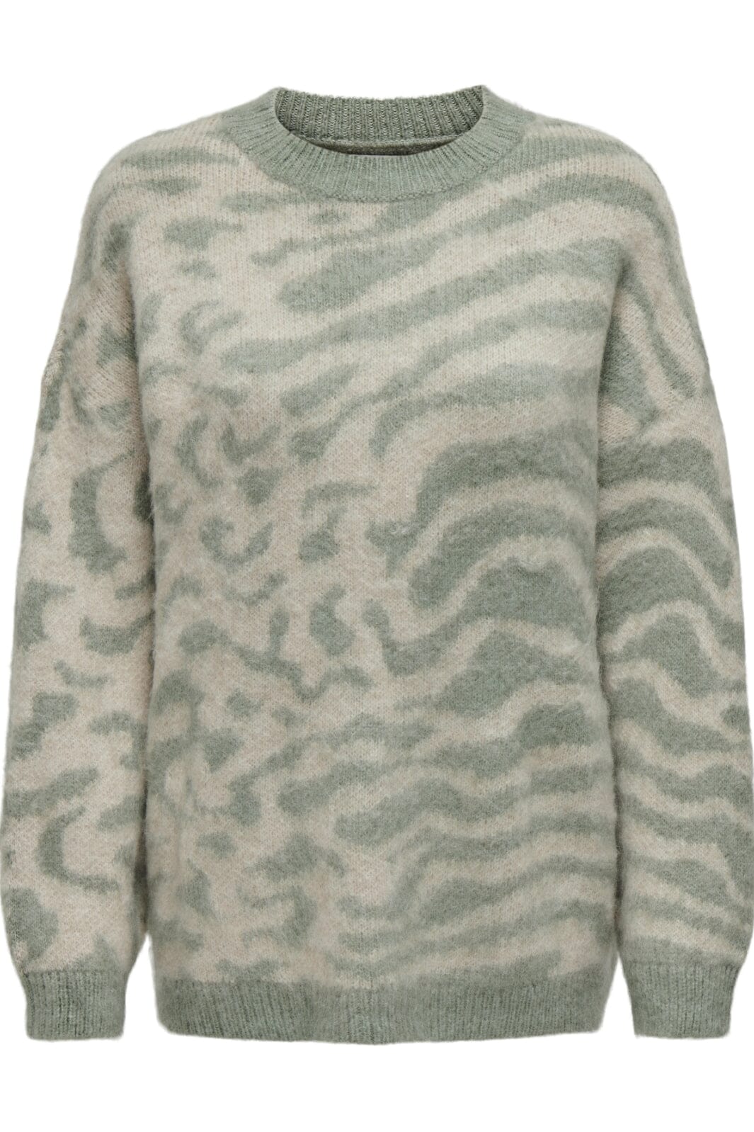 Only Onlwild Ls Jq Long O-Neck Cc Knt
