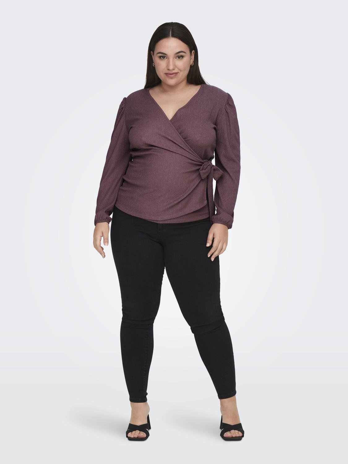 CARELDA Wickel-Top Rose Brown