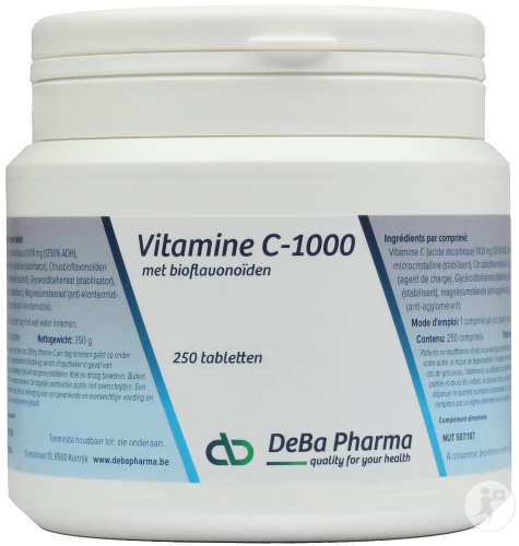 Deba Vitamine C-1000 Avec Bioflavonoïdes 250 Comprimés