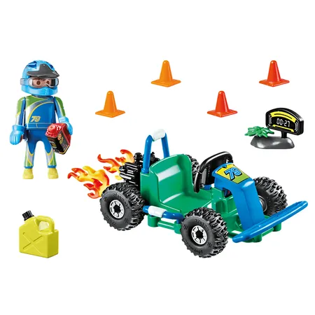 PLAYMOBIL® 70292 City Life Geschenkset Go Kart-Rennen