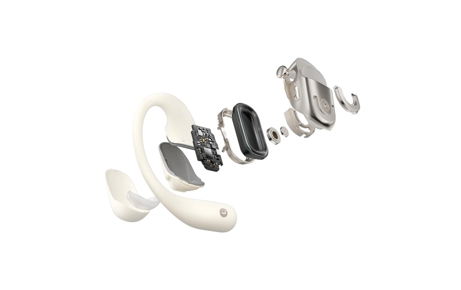Wireless In-Ear-Kopfhörer OpenFit 2 Beige<br>Kabellose Open-Ear-Kopfhörer