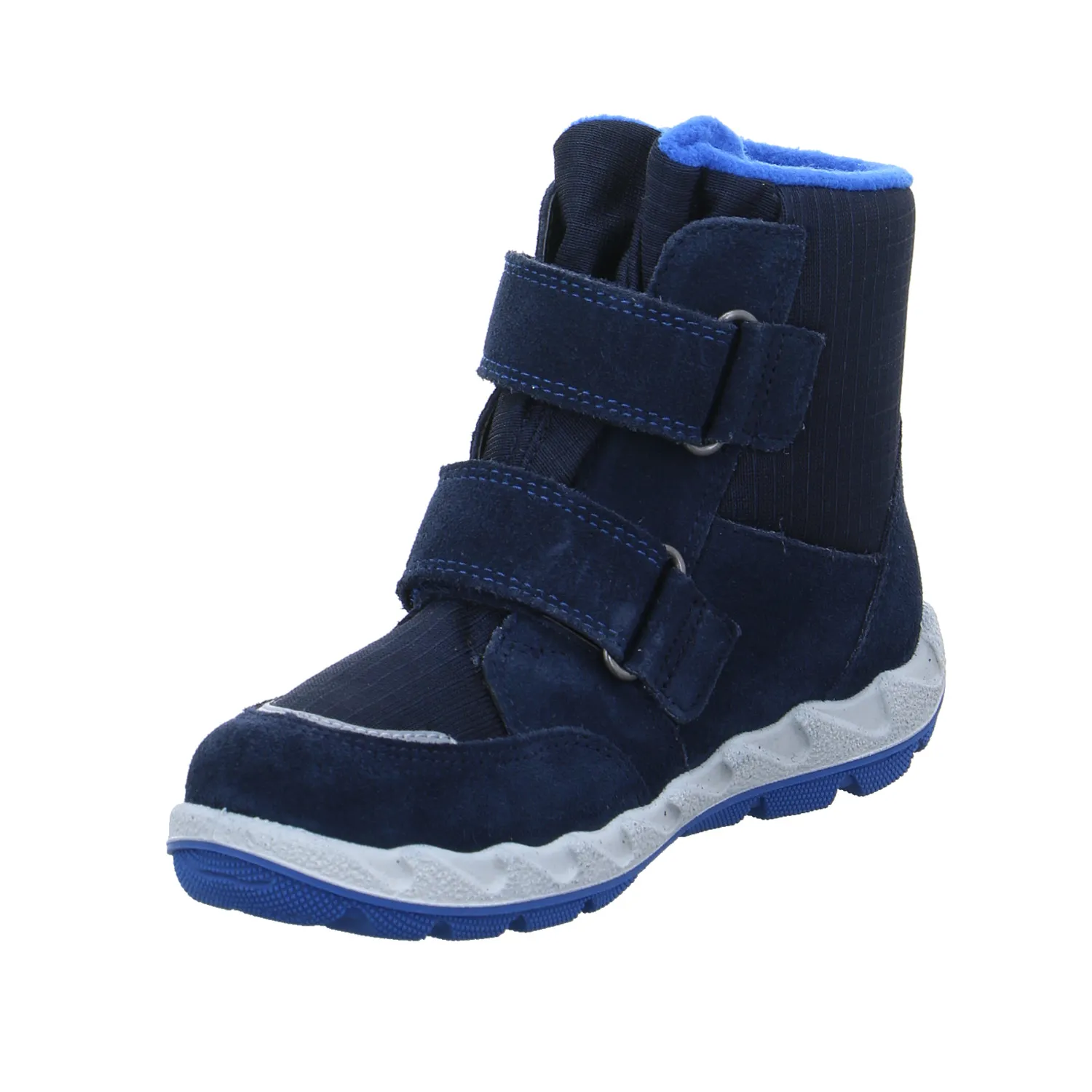 SUPERFIT Kleinkinder-Snowboot  Membran Dunkelblau Textil  Winterstiefel Unisex