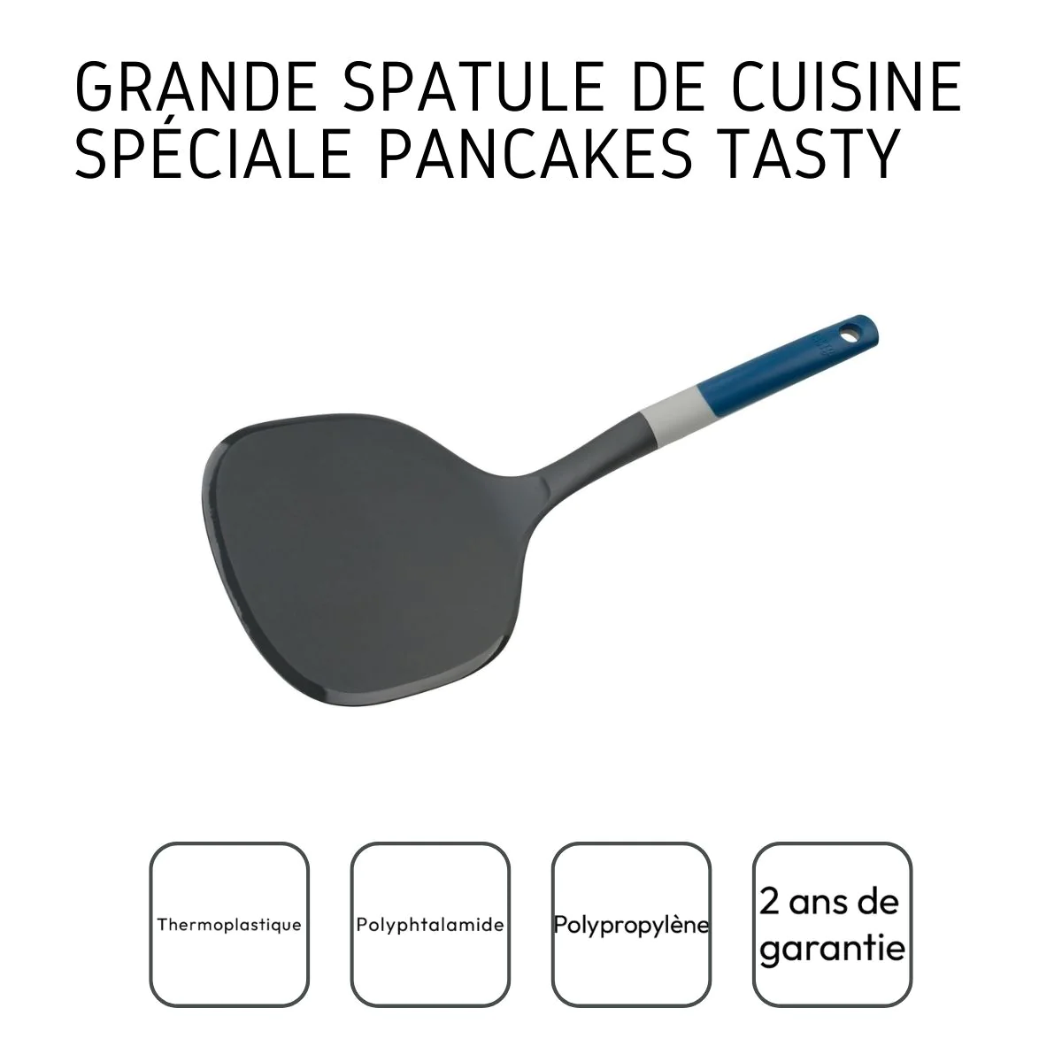 Spatule pour crêpes et pancakes extra large 34 cm Core Tasty