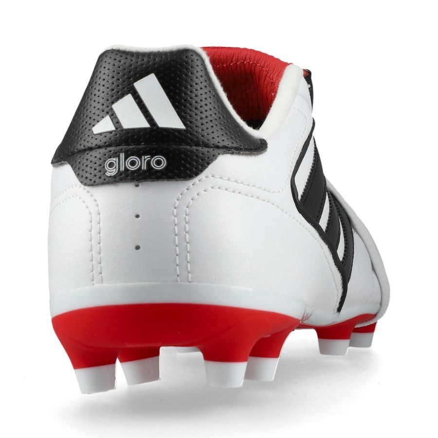 adidas Copa Gloro II FG - Blanc/Noir/Rouge