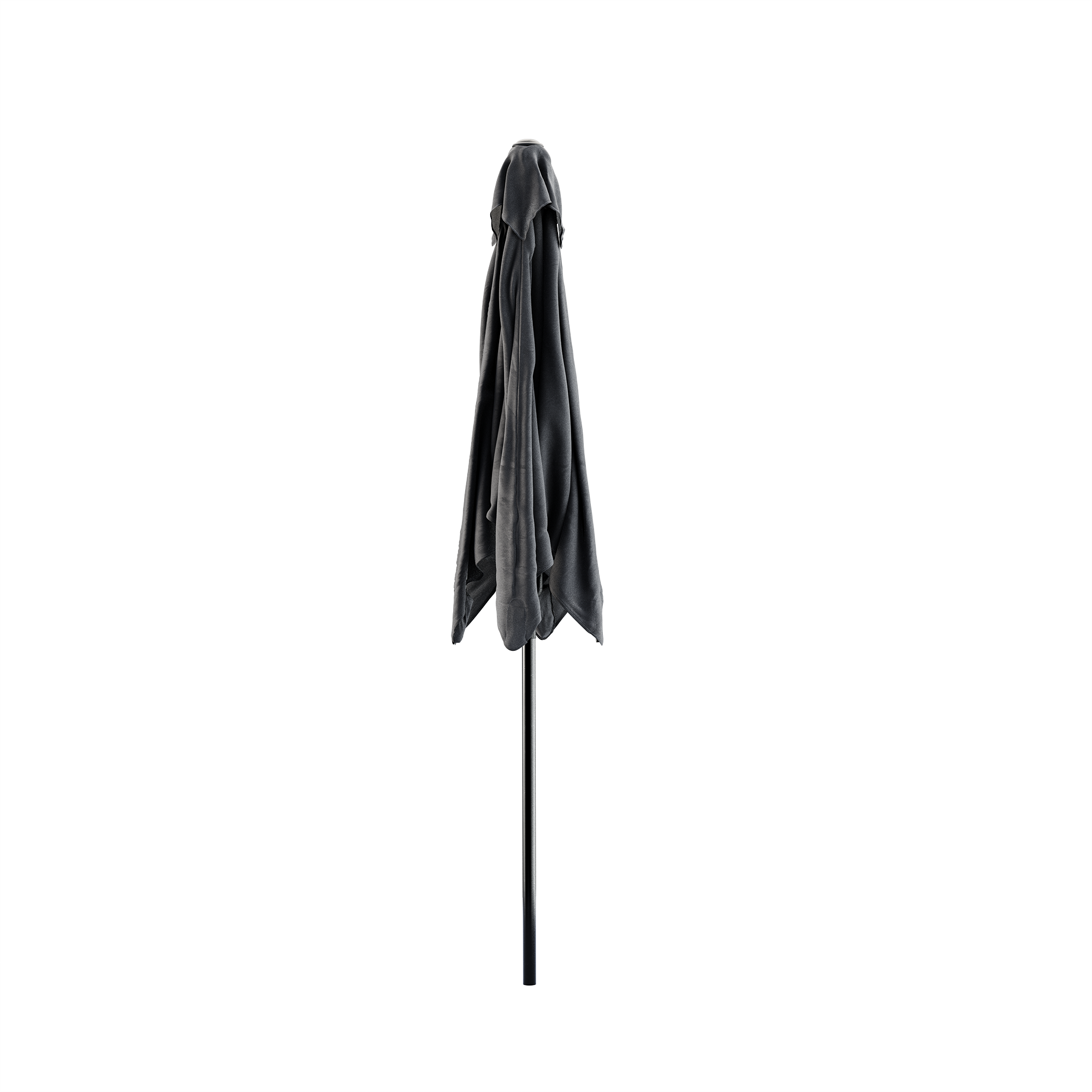 Tristar PA‑7901 200x200 cm stokparasol met hoes - Dark Grey