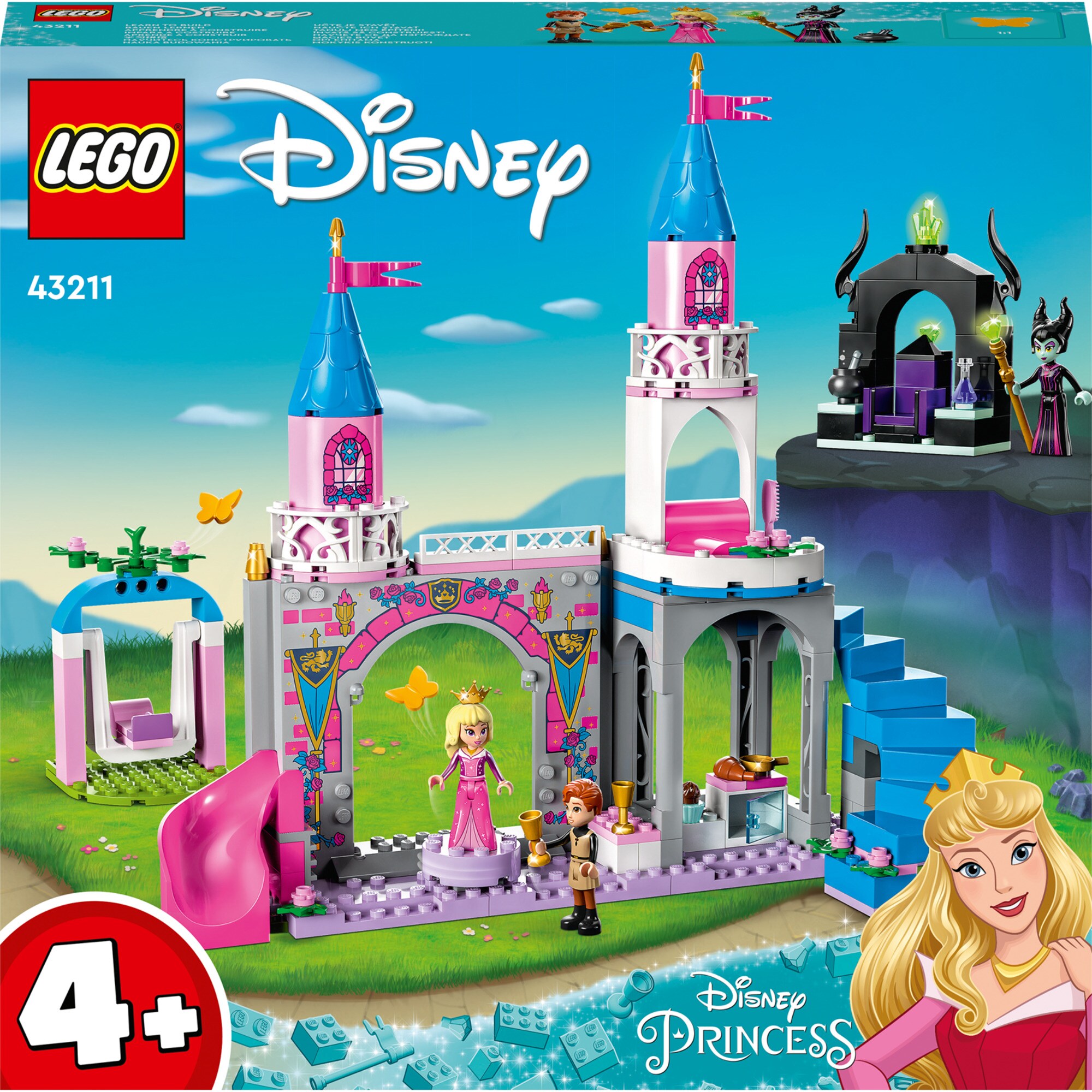 LEGO Konstruktionsspielzeug Disney Princess Auroras Schloss