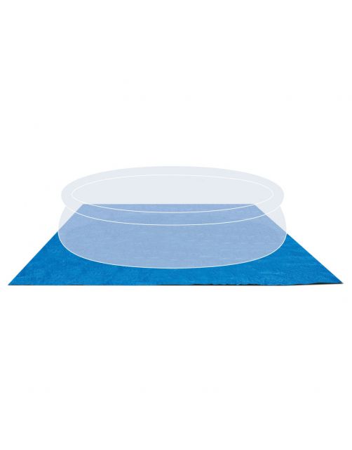 Intex Grondzeil Zwembaden - Grondzeilen - 472x472 cm Blauw