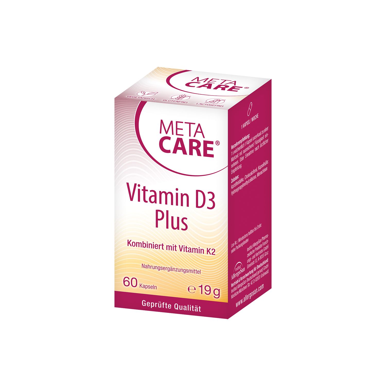 META-CARE® Vitamin D3 Plus
