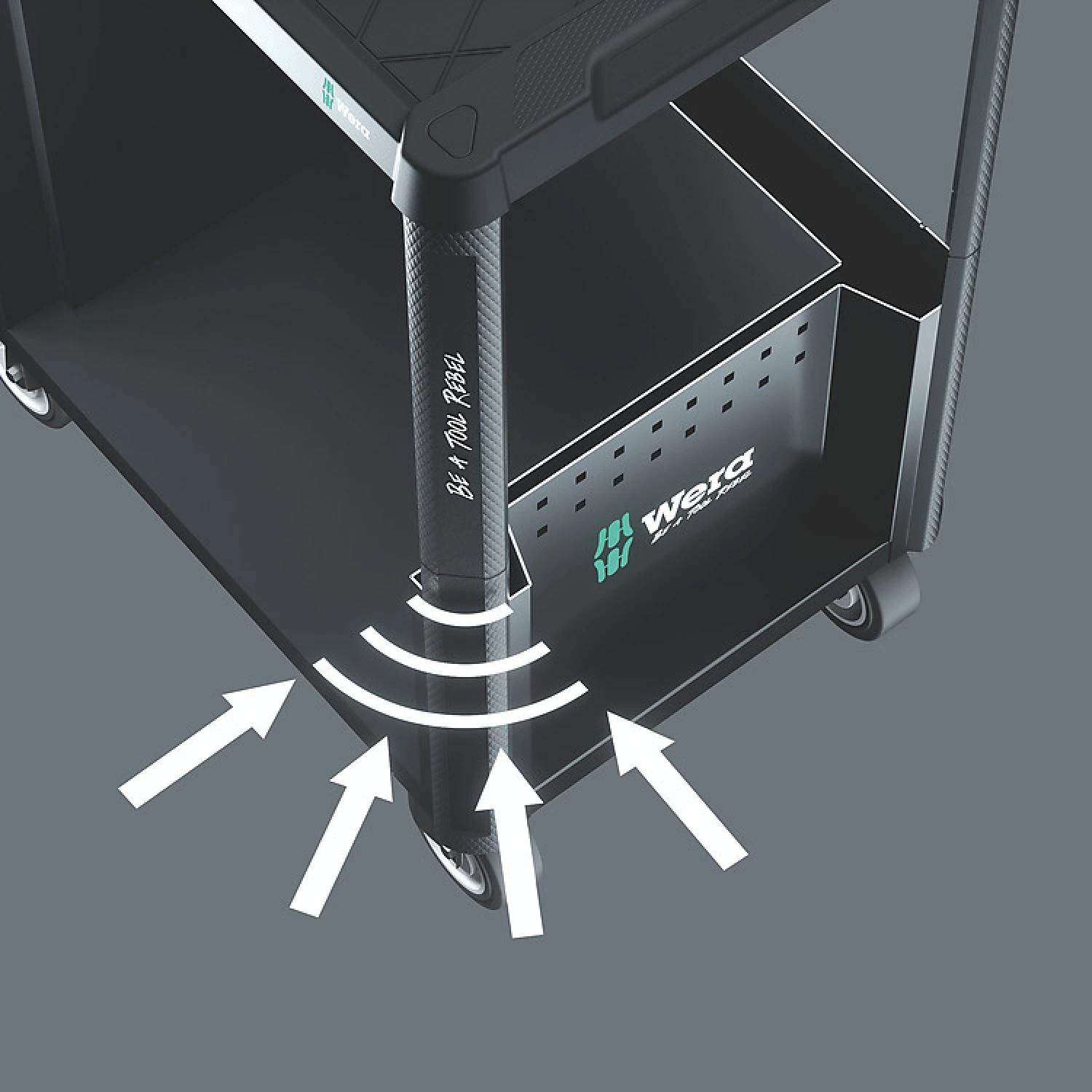 Wera 05150130001 9700 Tool Rebel 1 Gereedschapswagen