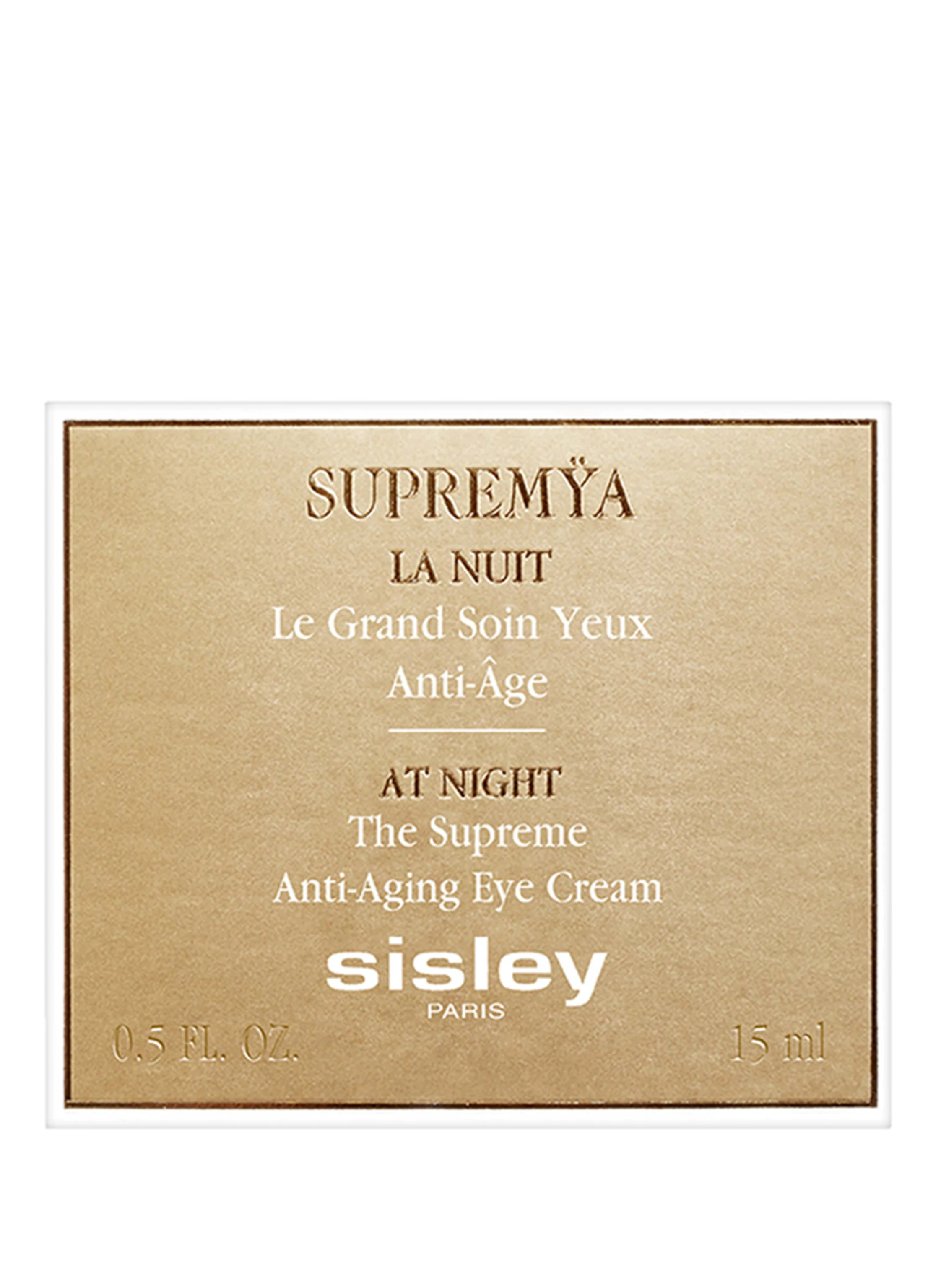 sisley Paris SUPREMŸA LE GRAND SOIN YEUX ANTI-ÂGE