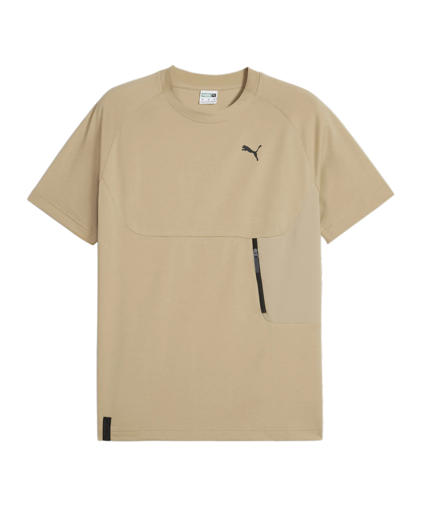 PUMA Tech Pocket T-Shirt Braun F83