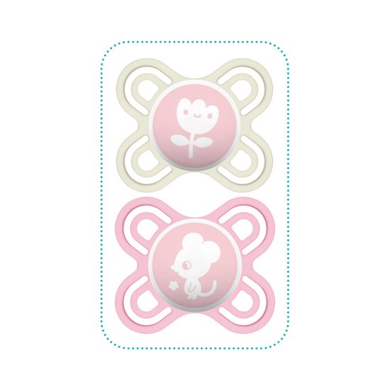 Lot de 2 sucettes Perfect silicone naissance   Aléatoire        de               Mam