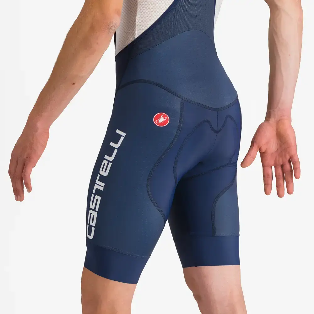 Castelli Competitizone 2 Fietsbroek Kort Donkerblauw Heren