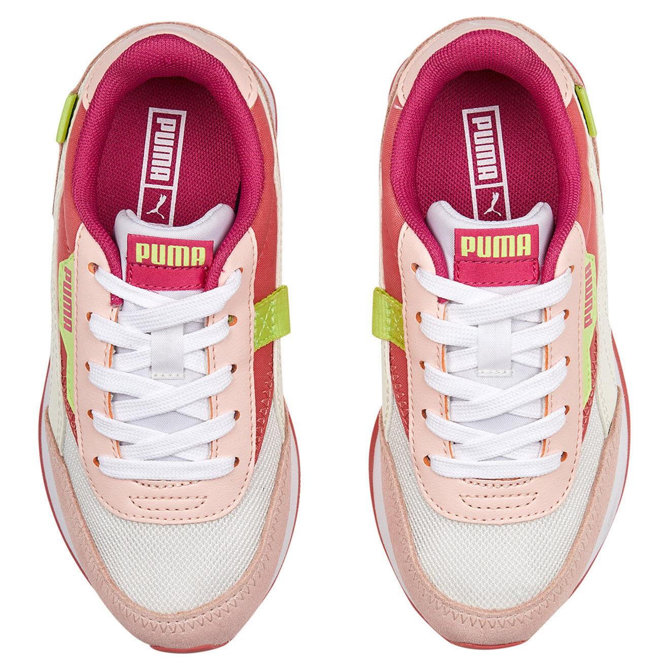 Puma Baskets Future Rider Splash rose/multicolore