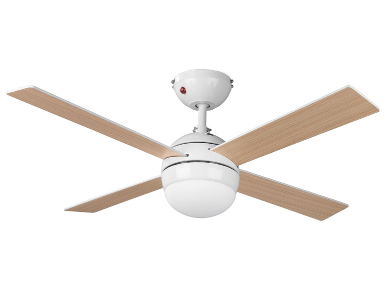 Plafondventilator, met ledlamp