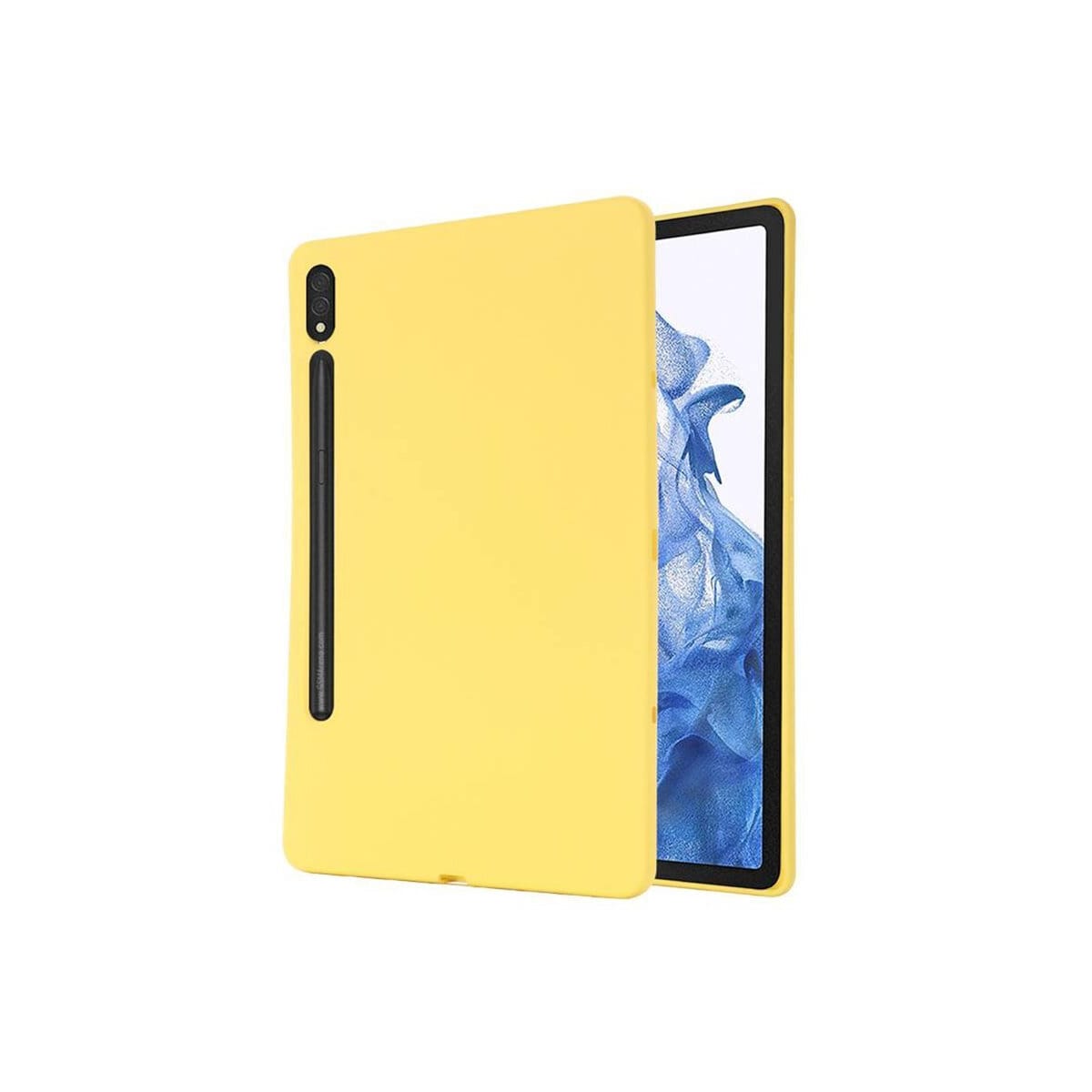 Liquid silikondeksel Samsung Galaxy Tab S8 Ultra 14.6 - Gul