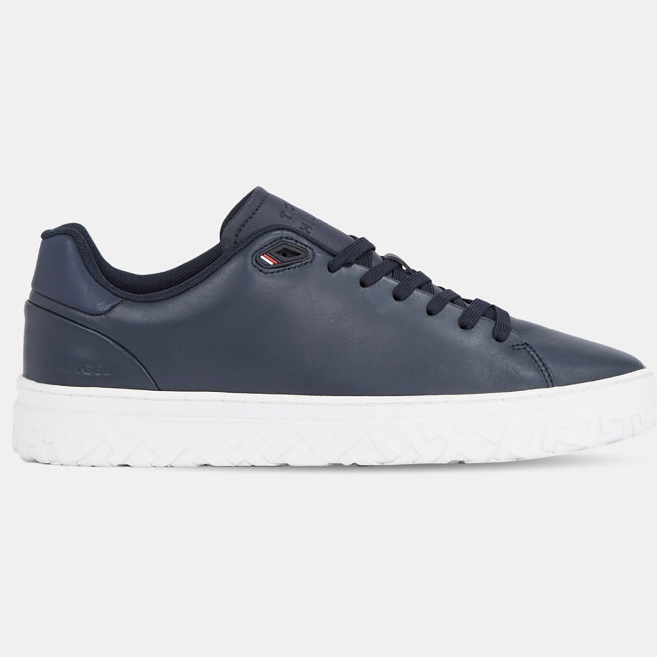 Tommy Hilfiger Baskets en Cuir Modern Court bleu marine