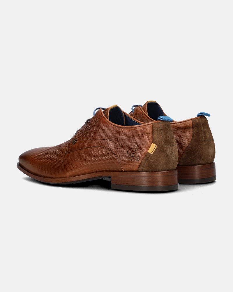 Rehab Greg Wall Lage nette schoenen  - cognac