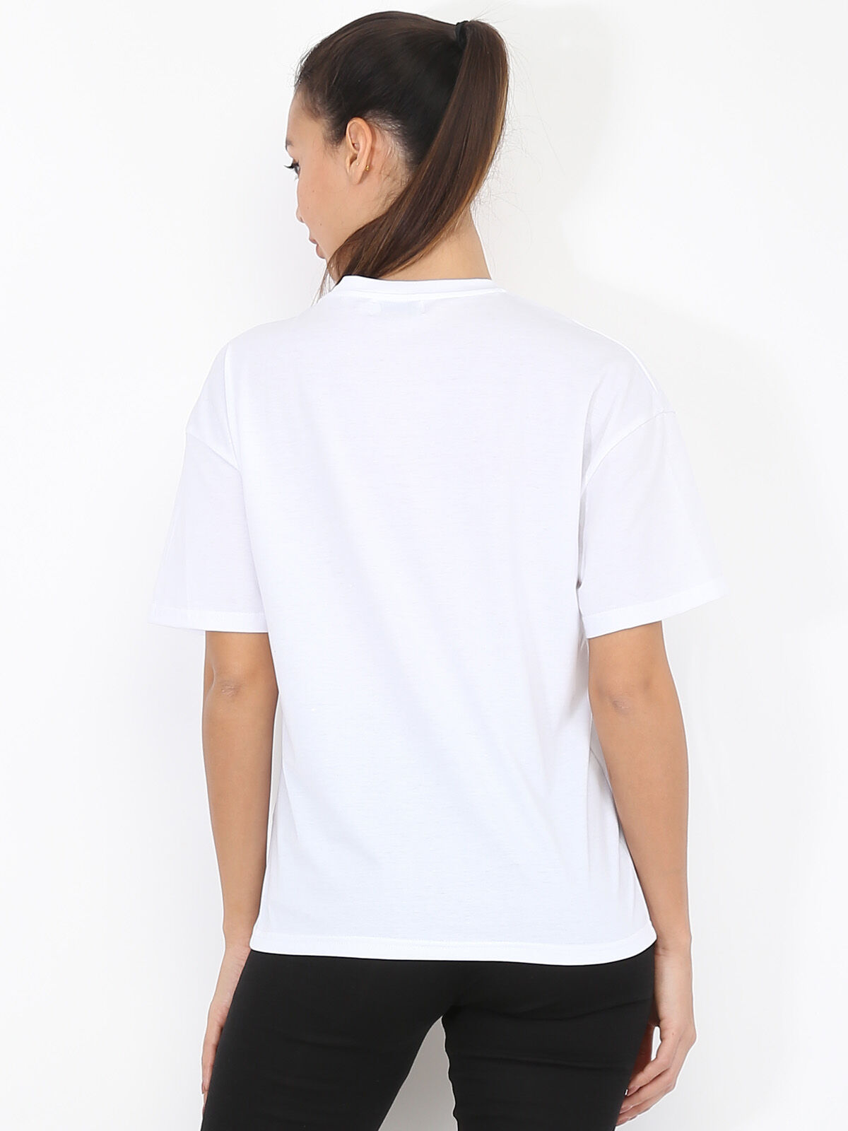 T-shirt en coton- Blanc