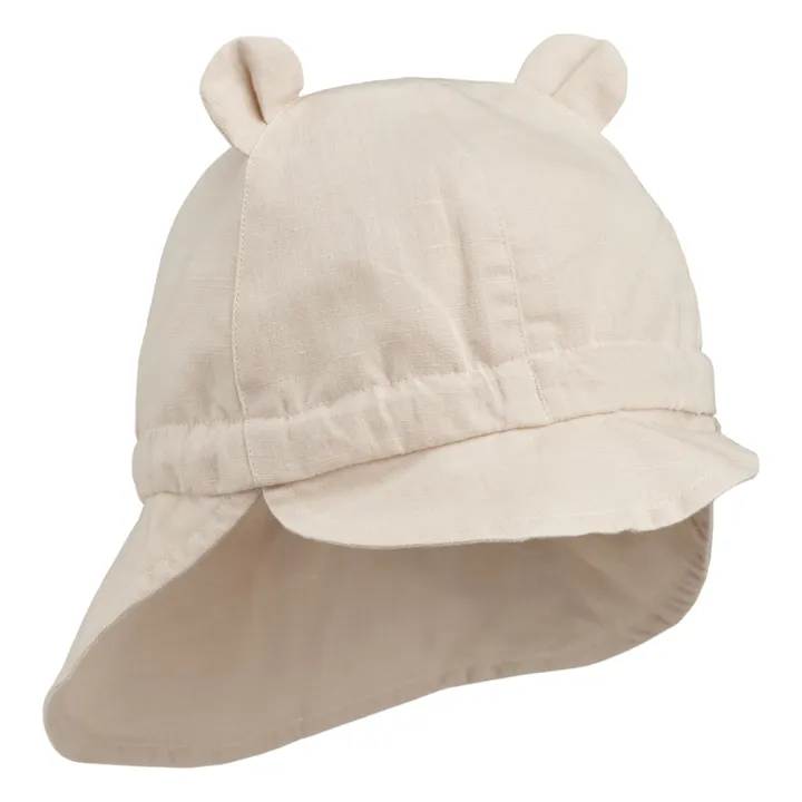 Liewood Chapeau Gorm Lin Coton Bio | Ecru