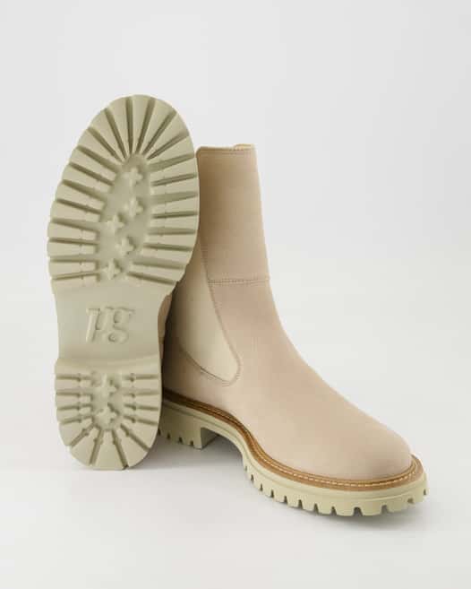Paul Green 9836-042 Chelsea Boots in Beige