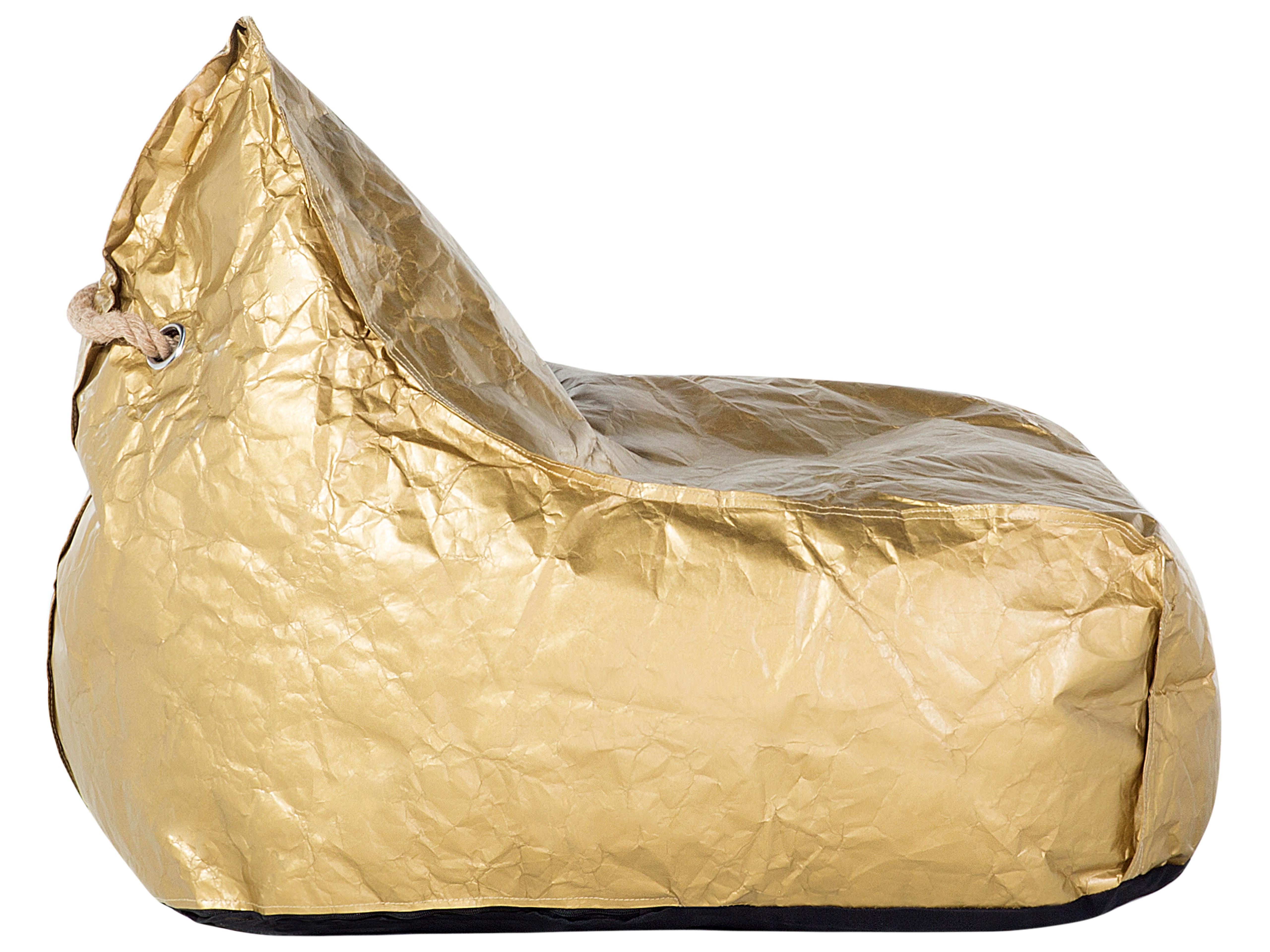 Zitzak 200 L DROP 63 cm 75 cm Goud