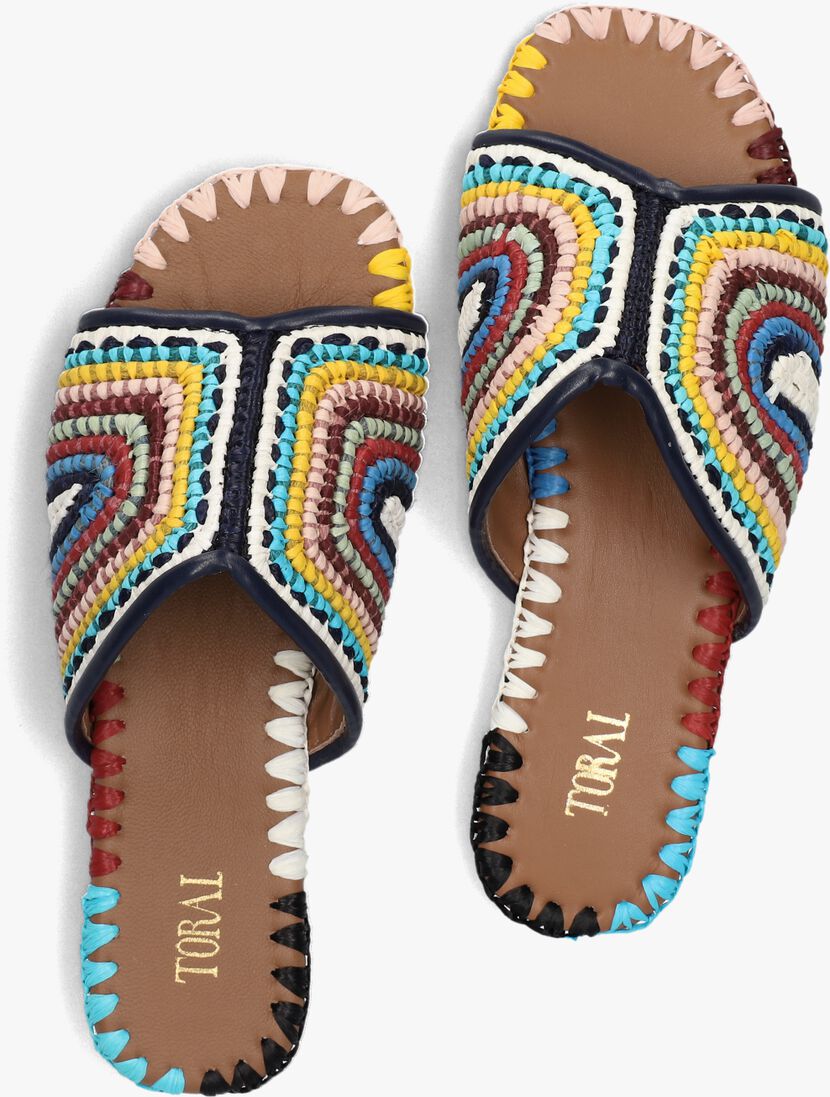 multi toral slippers betty