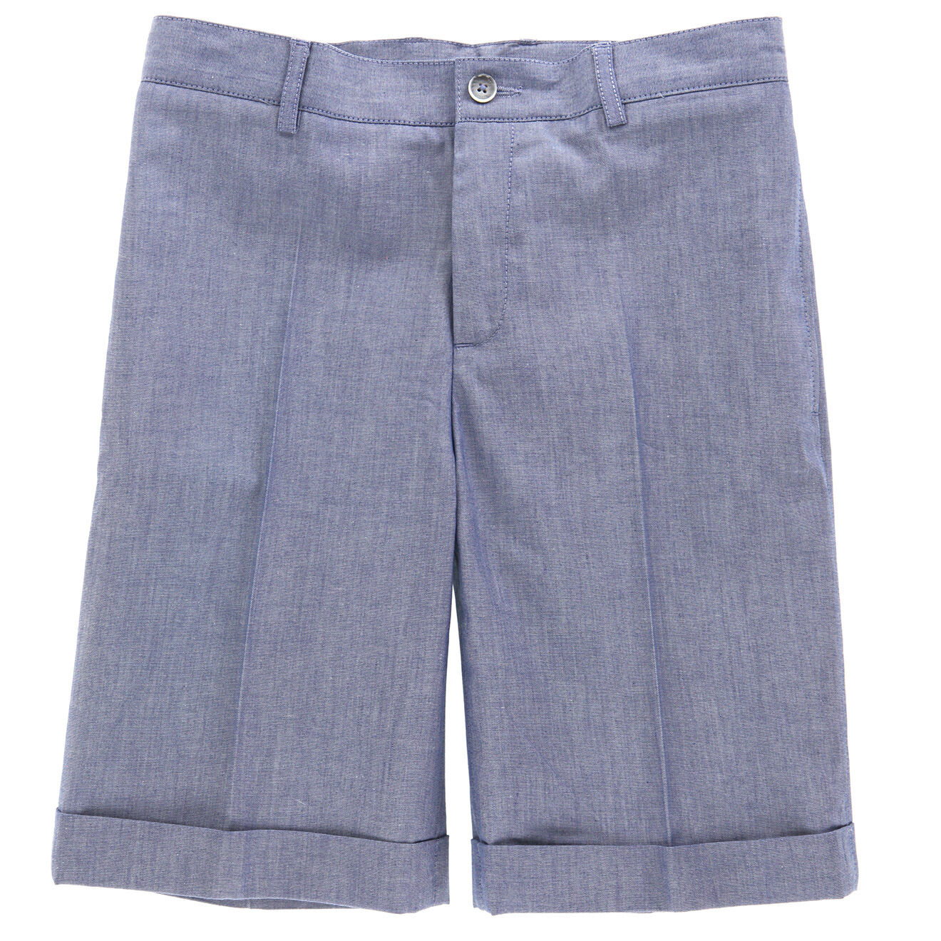 Hackett London Bermuda en Toile de Coton bleu - 9A/15A