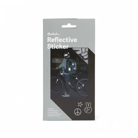 Satch Reflective Sticker silber