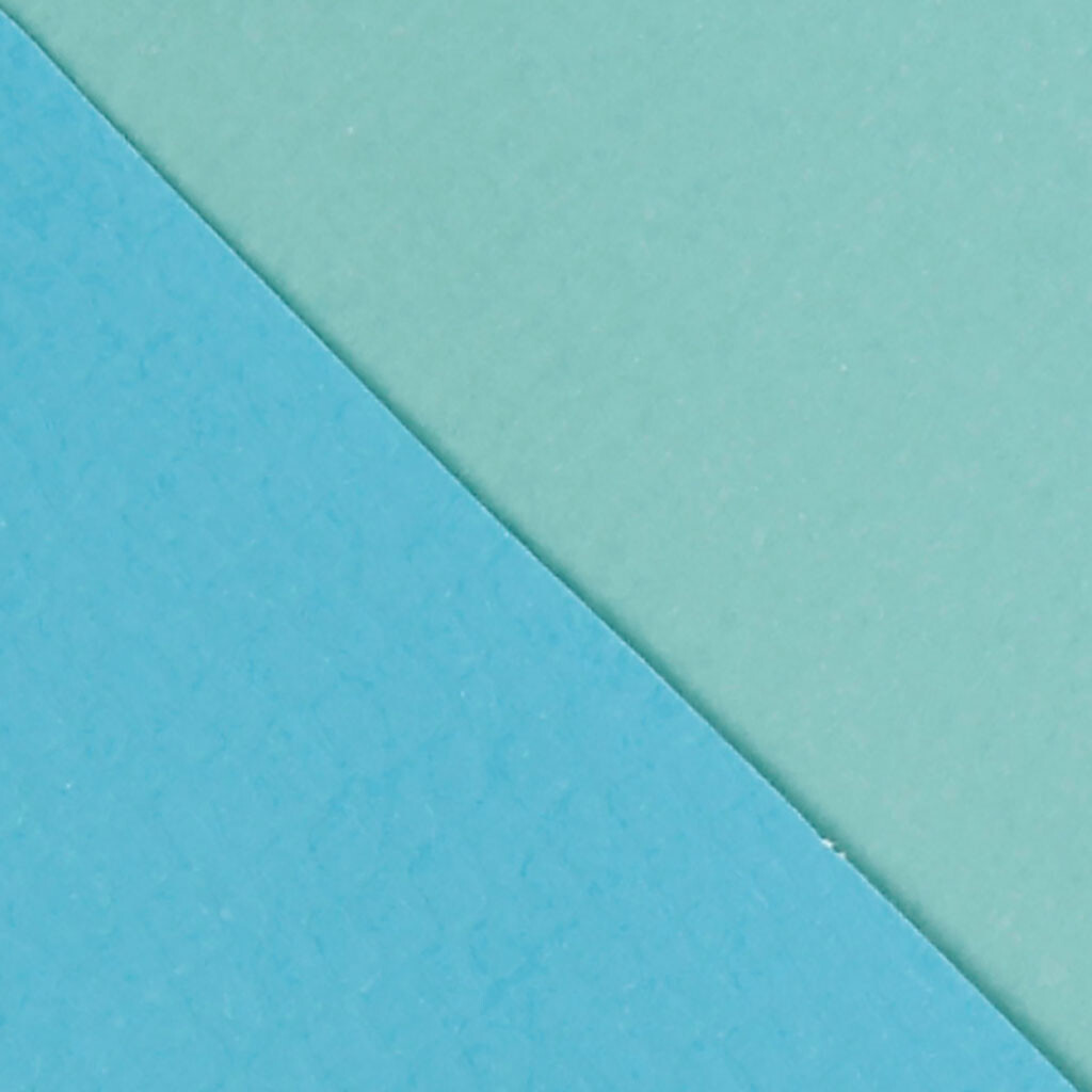 Fold-Selv-Æske - Str. 5,5X5,5 CM - 250 G - Lys Turkis/Mørk Turk - 10 Stk