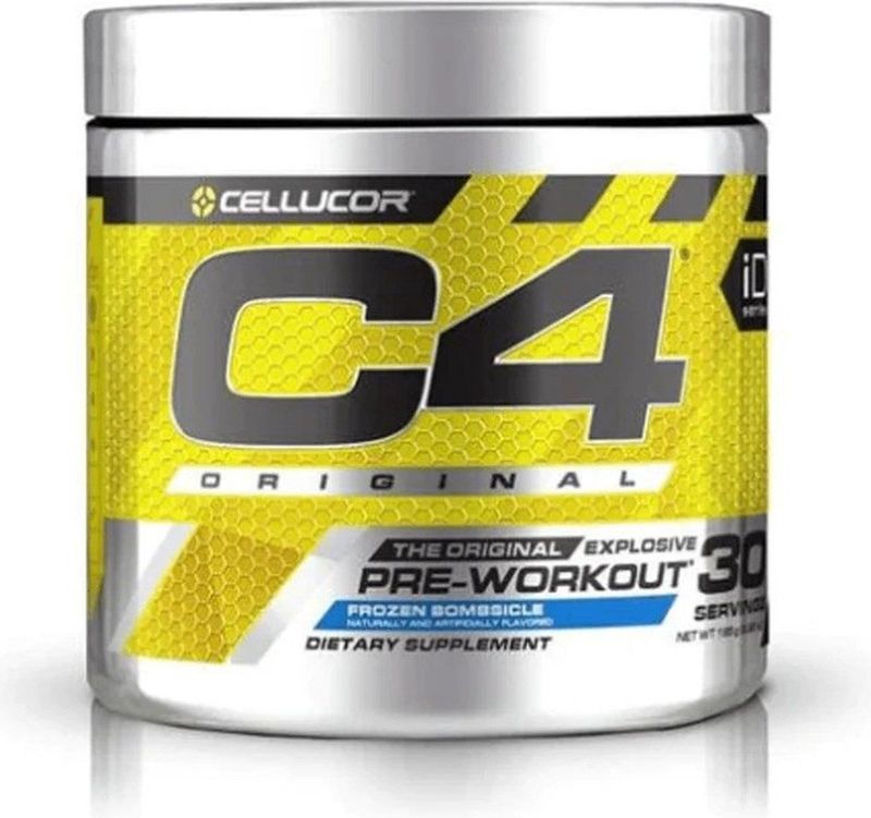 Cellucor C4 Original Pre Workout - Frozen Bombsicle - 30 doseringen (195 gram)