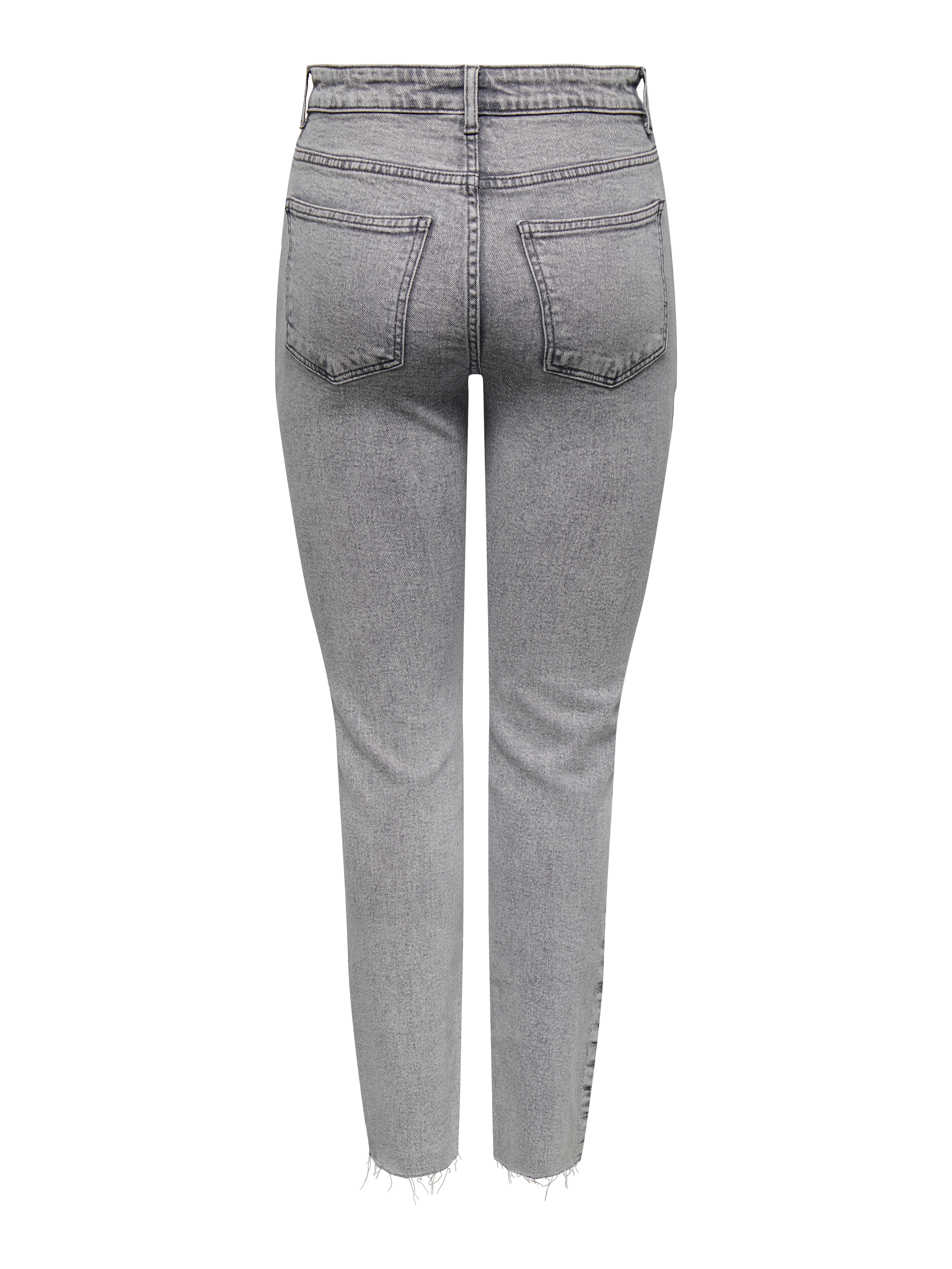 JDYLULLU Hohe Taille Hohe Taille Jeans Light Grey Denim