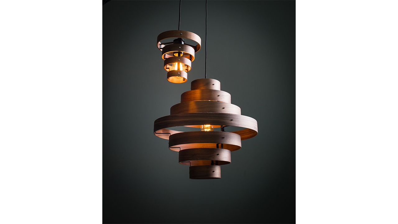 Hanglamp 05-HL4453-77 Walnut  | ETH⌀50  cm