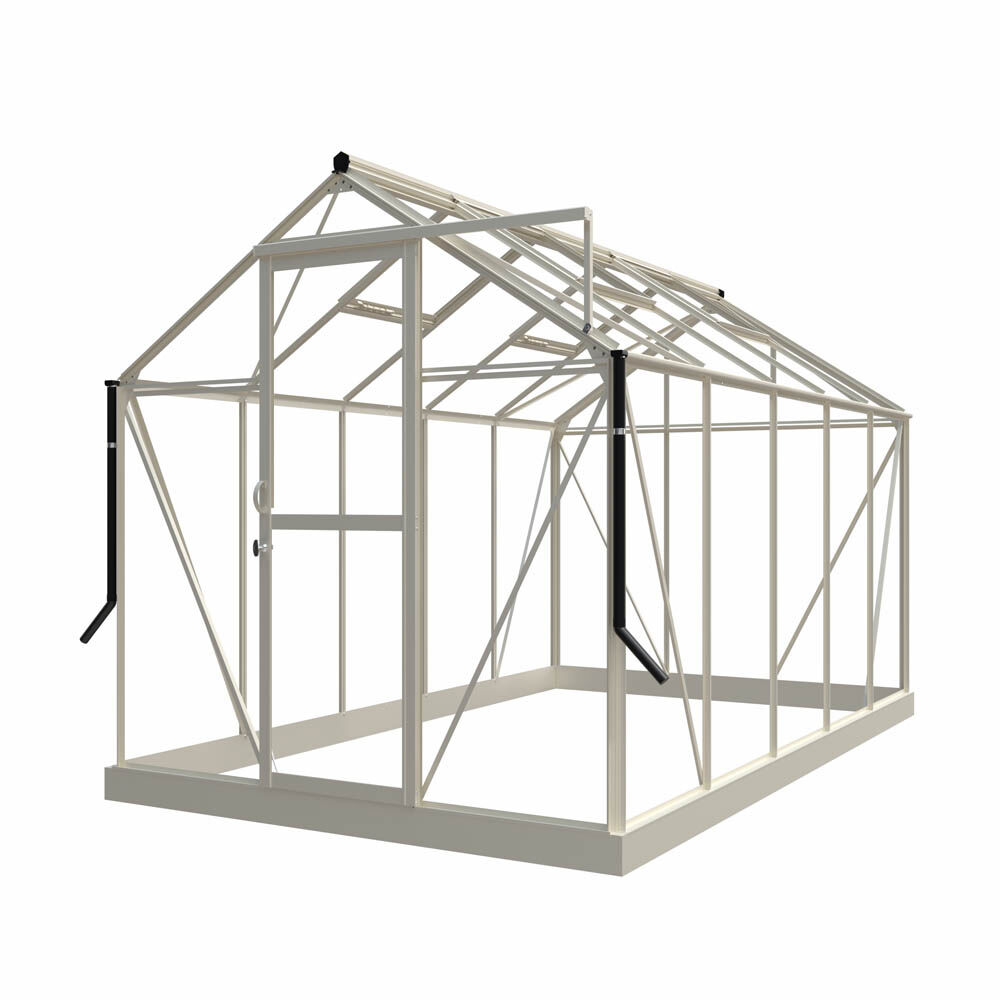 Royal Well Mary III - Tuinkas - Wit - 241x212x360 cm - Veiligheidsglas